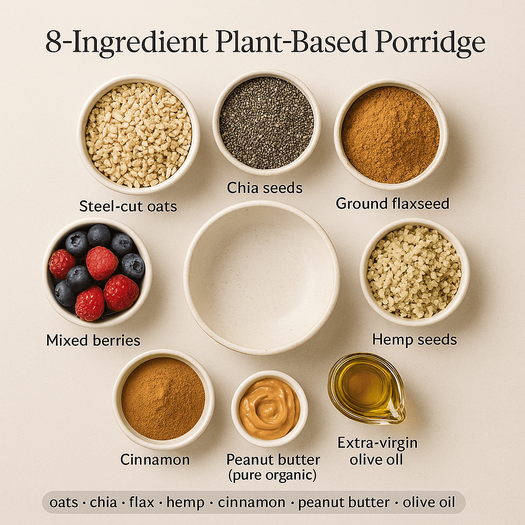 8 ingredients of porridge