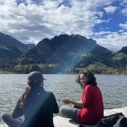 Retreat lake friends